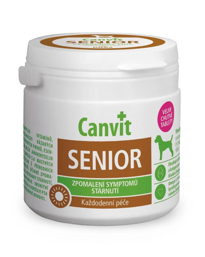 Вітаміно-мінеральний комплекс Canvit Senior для собак таблетки 100 г (can50726)