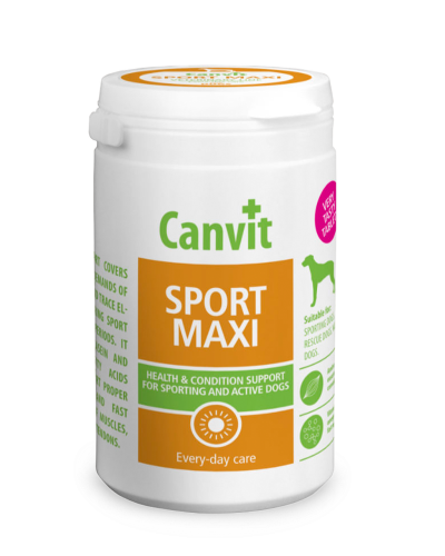 Витаминно-минеральный комплекс Canvit Sport Maxi для собак больших пород таблетки 230 г (can53379)