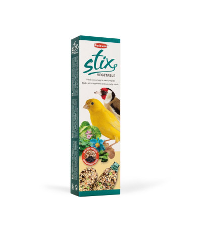 Ласощі для канарок Padovan Stix Vegatable Canarini E Cardellini 80 г (PP00345)