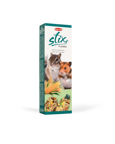 Ласощі для хом’яків та невеликих гризунів Padоvan Stix Flakes Criceti 100г (PP00144)