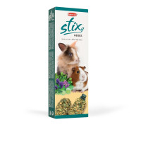 Ласощі для карликових кроликів, шиншил і морських свинок Padоvan Stix Herbs Coniglietti 100г (PP00348)