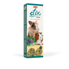 Ласощі для карликових кроликів, шиншил і морських свинок Padоvan Stix Herbs Coniglietti 100г (PP00348)