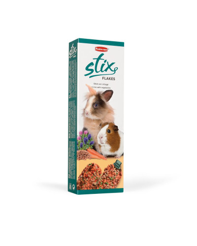 Ласощі для кроликів Padоvan Stix Flakes Coniglietti 100г (PP00162)