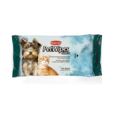 Очисні вологі серветки Padovan Pet Wipes Talco 40 шт (PP00464)