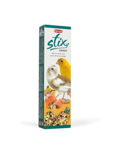 Ласощі для дорослих канарок Padоvan Stix Sweet Canarini 80 г (PP00198)