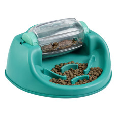 Миска-годівниця для собак Outward Hound Dog Spin N`Eat Grn для інтерактивного годування 16х29х25см 240г (oh70648)