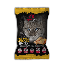 Лакомства для котов Alpha Spirit Snacks полувлажные беззерновые из курятины 50 г (as8004350)