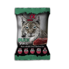 Ласощі для котів Alpha Spirit Snacks напіввологі беззернові кубики з качки 50 г (as8008350)