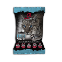 Лакомства для котов Alpha Spirit Snacks полувлажные беззерновые из рыбы 50 г (as8007350)