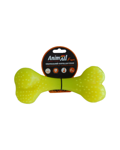AnimAll Фан 88126 кость 25 см желтая