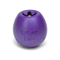Игрушка для собак West Paw Zogoflex Rumbl для лакомства малый 8 см Фиолетовый (BZ040EGG)