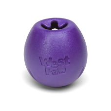 Игрушка для собак West Paw Zogoflex Rumbl для лакомства большой 10 см Фиолетовый (BZ041EGG)