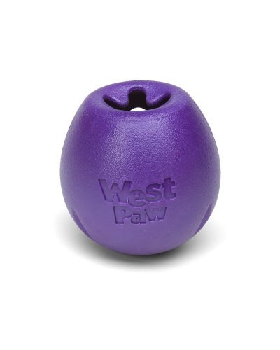 Игрушка для собак West Paw Zogoflex Rumbl для лакомства малый 8 см Фиолетовый (BZ040EGG)