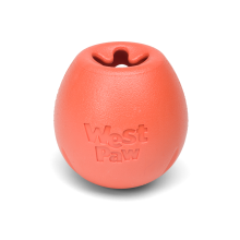 Игрушка для собак West Paw Zogoflex Rumbl для лакомства малый 8 см оранжевый (BZ040MEL)