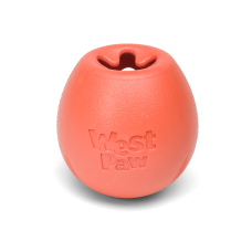 Игрушка для собак West Paw Zogoflex Rumbl для лакомства малый 8 см оранжевый (BZ040MEL)