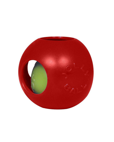 Игрушка для собак Jolly Pets Мяч двойной Teaser Ball 16 см Красный (1506RD)