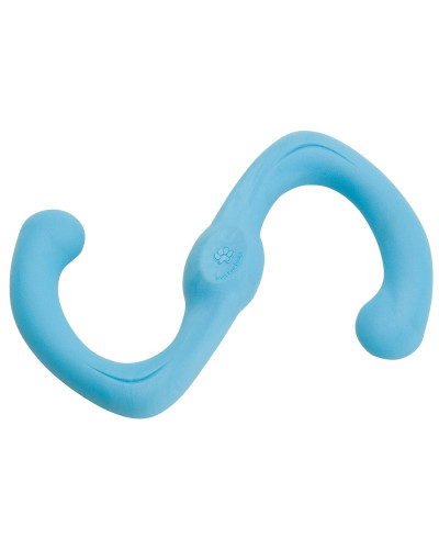 Игрушка для собак West Paw Zogoflex Bumi Tug Toy S-образная 21 см Голубой (ZG050AQA)