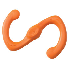 Іграшка для собак West Paw Zogoflex Bumi Tug Toy S-подібна 24 см Помаранчевий (ZG051TNG)