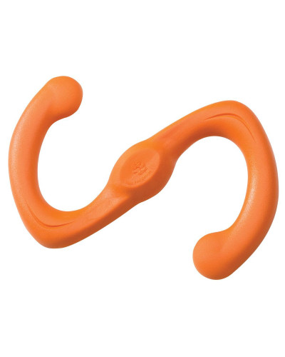 Іграшка для собак West Paw Zogoflex Bumi Tug Toy S-подібна 21 см Оранжевий (ZG050TNG)