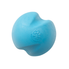 Іграшка для собак West Paw Zogoflex Jive Dog Ball Джив супер-м'яч 6 см Блакитний (ZG070AQA)