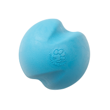 Игрушка для собак West Paw Zogoflex Jive Dog Ball Джив супер-мяч 6 см Голубой (ZG070AQA)
