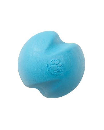 Игрушка для собак West Paw Zogoflex Jive Dog Ball Джив супер-мяч 6 см Голубой (ZG070AQA)