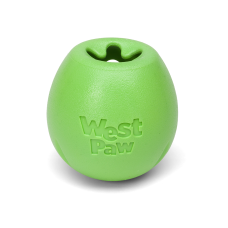 Игрушка для собак West Paw Zogoflex Rumbl для лакомства большой 10 см Зеленый (BZ041JGR)