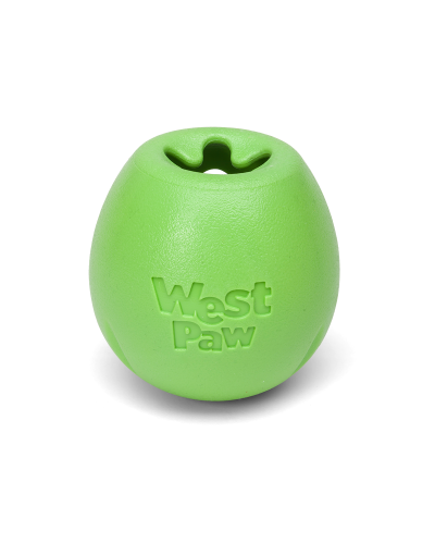 Игрушка для собак West Paw Zogoflex Rumbl для лакомства малый 8 см Зеленый (BZ040JGR)