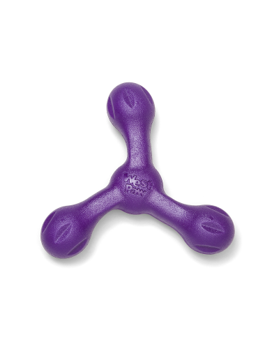 Игрушка для собак West Paw Zogoflex Skamp Три Лепестка 20 см Фиолетовый (BZ031EGG)