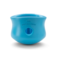 Игрушка для собак West Paw Zogoflex Toppl для лакомства 10 см Голубой (ZG084AQA)