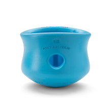 Игрушка для собак West Paw Zogoflex Toppl для лакомства 8 см Голубой (ZG083AQA)