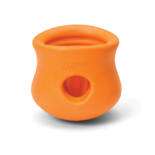 Игрушка для собак West Paw Zogoflex Toppl для лакомства 8 см Оранжевый (ZG083TNG)