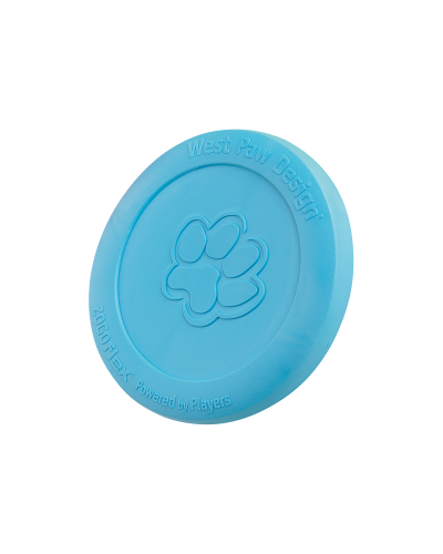 Игрушка для собак West Paw Zisc Flying Disc фрисби 22 см Голубой (ZG031AQA)