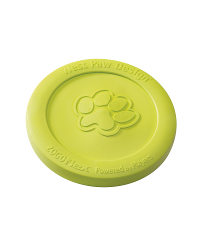 Игрушка для собак West Paw Zisc Flying Disc фрисби 17 см Салатовый (ZG030GRN)