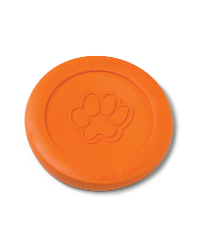 Игрушка для собак West Paw Zisc Flying Disc фрисби 17 см Оранжевый (ZG030TNG)