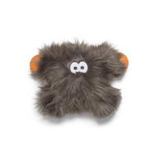 Игрушка для собак West Paw Fergus Zogoflex HardyTex пушистая пищалка 19х24 см Серебряно-коричневый (DD001PEW)