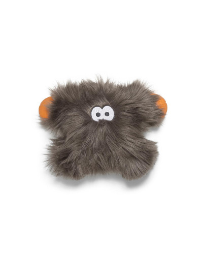 Игрушка для собак West Paw Fergus Zogoflex HardyTex пушистая пищалка 19х24 см Серебряно-коричневый (DD001PEW)