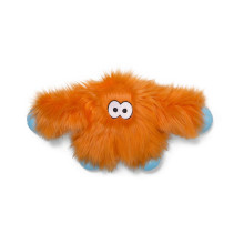 Игрушка для собак West Paw Jefferson Zogoflex HardyTex пушистая пищалка 16,5х32 см Оранжевый (DD002ORF)
