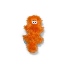Игрушка для собак West Paw Sanders Zogoflex HardyTex пушистая пищалка 15х13 см Оранжевый (DD004ORF)