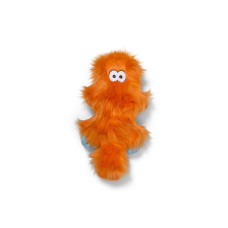 Игрушка для собак West Paw Sanders Zogoflex HardyTex пушистая пищалка 15х13 см Оранжевый (DD004ORF)