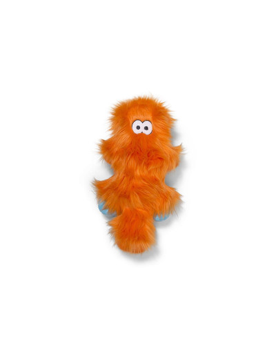Игрушка для собак West Paw Sanders Zogoflex HardyTex пушистая пищалка 15х13 см Оранжевый (DD004ORF)