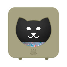 Будинок-кубик для котів Jolly Pets Kitty Kasa Bedroom 49х39х30 Сіро-коричневий (KKB116)