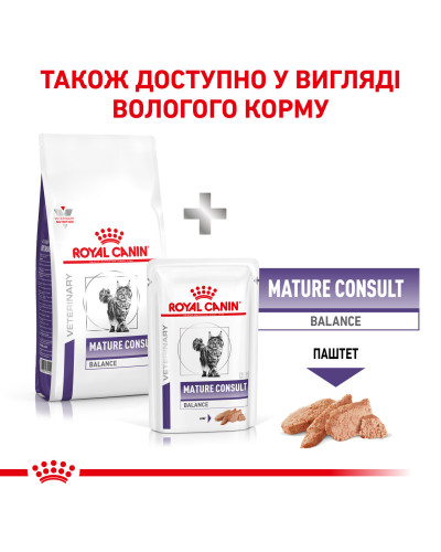 Корм для дорослих котів ROYAL CANIN MATURE CONSULT BALANCE FELINE 1.5 кг