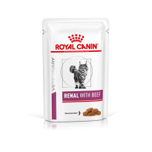 Вологий корм для дорослих котів RENAL FELINE BEEF 85 г