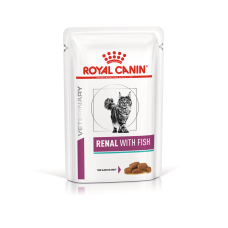 Вологий корм для дорослих котів ROYAL CANIN RENAL FELINE FISH 85 г