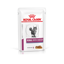 Вологий корм для дорослих котів ROYAL CANIN RENAL FELINE CHICKEN 85 г