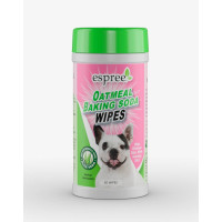 Серветки Espree Oatmeal Baking Soda Wipes для собак з протеїнами вівса та харчовою содою 50 шт (e01425)