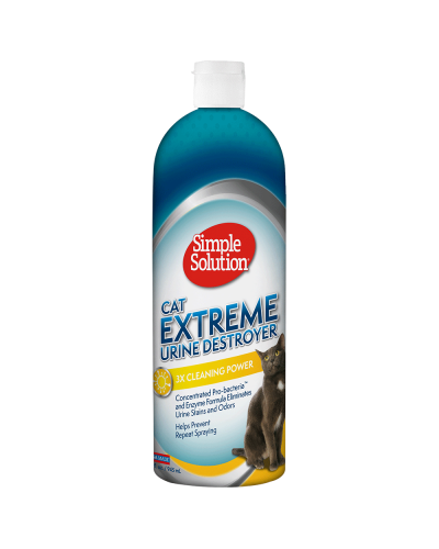 Засіб Simple Solution Cat Extreme Urine Destroyer видалення плям і нейтралізації запаху сечі кішок 945 мл (ss13431)