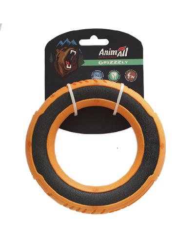 AGrizZzly 9741 Игрушка супер-кольцо S, orange/black
