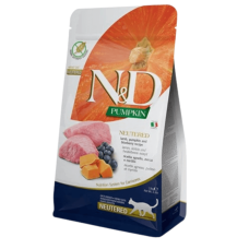 Сухой корм для  стерилизованных кошек  Farmina N&D Grain Free PUMPKIN LAMB & BLUEBERRY NEUTERED ADULT с  ягненком и черникой 300 г 40121